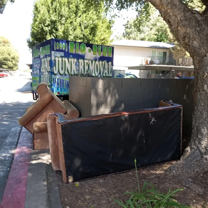 Big Blue Makes Furniture Removal in Modesto Fast, Easy, and Affordable