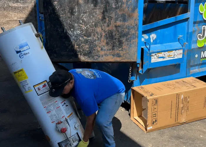 Old Water heater Removal